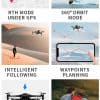 JDSN 5km GPS Drone with 3-Axis Gimbal 4k Camera, 35 Mins Profession Drones with VR Glasses Brushless RC Quadcopter 5km WiFi FPV Drone