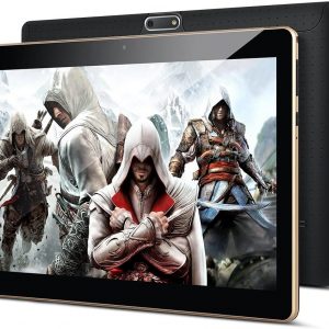 Padgene Tablet 10.1, Phablet. Quad-Core Pad with 2GB RAM 32GB ROM, Dual Camera, 5G WiFi, Bluetooth. 6000 mAh bat, Dual camera 2MP+5MP