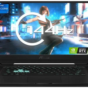 ASUS TUF Dash FX516PM 15.6 Inch Full HD 144 Hz Gaming Laptop (Intel i7-11370H, Nvidia GeForce RTX 3060, 8 GB RAM, 512 GB SSD, 4-Zone RGB Keyboard,…