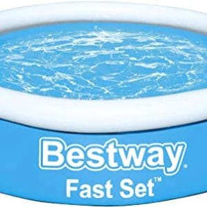 Bestway BW57392 Fast Set Swimming Pool, 6’x20 for Kids and Adults, Blue