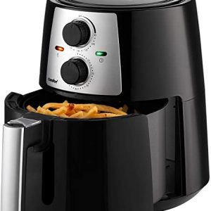 COMFEE’ Air Fryer with 4.2L Detachable Basket, Healthy Oil Free Cooking, Baking and Grilling with Rapid Air Circulation, Adjustable Temperature…