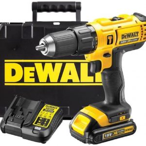 DEWALT 18V CORDLESS LITHIUM LXT COMBI DRILL,DRILL DRIVER WITH HAMMER ACTION FACILITY COMPLETE WITH LITHIUM BATTERY,FAST CHARGER,HEAVY DUTY CARRYING…