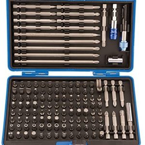 Draper 82398 Magnetic Bit Holder Set (127 Piece), Silver