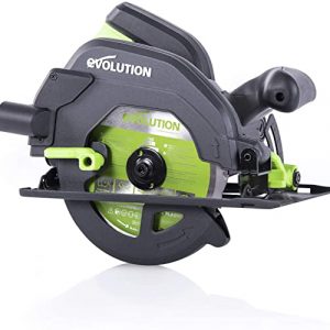 Evolution Power Tools F165CCSL Circular Saw With Multi-Material Cutting, 1200W, 165 mm, (230V)