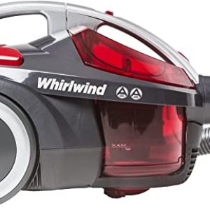 Hoover Whirlwind Cylinder Vacuum Cleaner. Compact bagless cleaning. Lightweight and compact. Easy to use and store2-in-1 cleaning tool