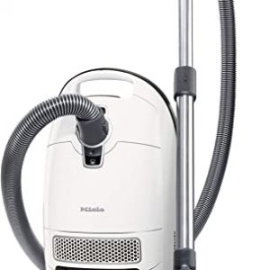 Miele Vacuum Cleaner 10660960 Complete C3 Silence Bagged, 550 W, Lotus White. EcoTeQ 500 W Efficient cleaning & AirClean filter
