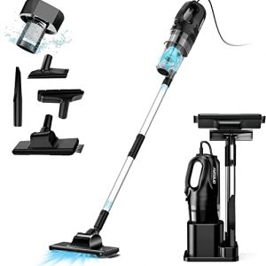 oneday Corded Handheld Stick Vacuum Cleaner 6 in 1 Lightweight Upright Stick Vacuum Cleaners Pro-cyclone with HEPA Filtration [Energy Class A+]