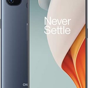 OnePlus N100 4G 4GB RAM and 64GB Storage SIM-Free Smartphone with Triple Camera, Dual SIM and 5000 mAh Battery – Midnight Frost – 2 Year Warranty