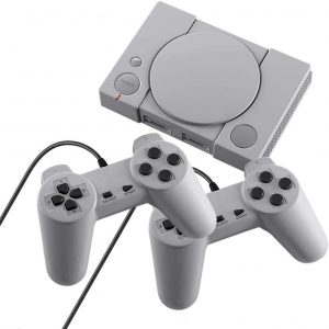 Plug And Play Game Consoles, Classic NES Retro Console Built-In 620 Advanced Games PS1 TV Game Console Appearance Mini 8-Bit Video Game For Kids…