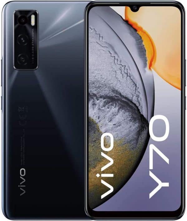 Vivo Y70 128GB. 8+128GB, 6.44 Inch Full view FHD+ Display, Fingerprint Sensor, 4100mAh Battery with Qualcomm Snapdragon Processor