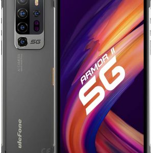 5G Rugged Mobile Phone Ulefone Armor 11, Dimensity 800 8GB RAM 256GB ROM, 48MP Penta Camera IR Night Vision, Android 10 IP68 IP69K Outdoor…