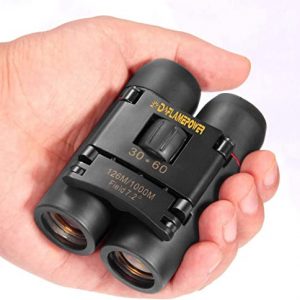 DFlamepower Mini Binoculars 30×60 Compact Folding Telescope with Waterproof for Adults/Kids/Birdwatching/Travelling/Sightseeing/Hunting/Outdoor…