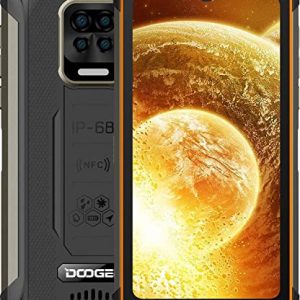DOOGEE S59 (2021) Rugged Smartphone, 10050mAh Battery, 4GB + 64GB, Powerful 2W Speaker, 5.71inch, 16MP Quad Camera, 4G LTE Dual SIM IP68 Waterproof…