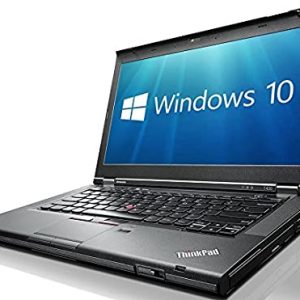 Lenovo ThinkPad T430 i5-3320M 2.6GHz 8GB RAM, 256GB SSD DVDRW 14.1 WXGA++ 1600×900 Webcam Windows 10 Pro 64 bit WiFi Grade A (Renewed)