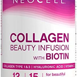 Neocell Beauty Infusion Refreshing Collagen Drink Mix Supplement, Tangerine Twist, 330 g