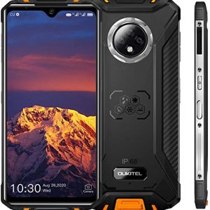 OUKITEL WP8 Pro (2021) Rugged Smartphone, 6.49 inches Display IP68 Waterproof, 4GB 64GB Dual SIM Mobile Phone Unlocked, Android 10,Triple…