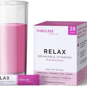 Relax Multivitamins for Adults – Vegan Herbal Supplement to Help Natural Sleep, Stress & Anxiety Relief – Drinkable Vitamins – Includes Chamomile,…
