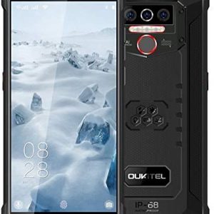 Rugged Smartphone Unlocked 2020 OUKITEL WP5, 8000mAh Battery, Waterproof IP68 Outdoor 4G Mobile Phone, 4 LED Flash Light, MTK6761…