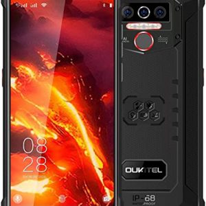 Rugged Smartphone Unlocked OUKITEL WP5 PRO, 8000mAh Battery, Waterproof IP68 Android 10 Outdoor 4G Mobile Phone, 4 LED Flash Light, HELIO A25…