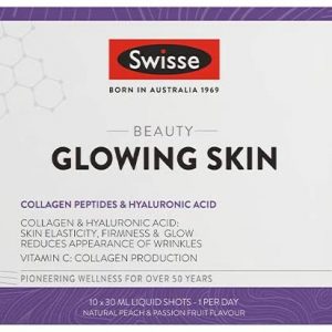 Swisse Beauty Glowing Skin Liquid Shot Supplement|300 ml (10 x 30ml)