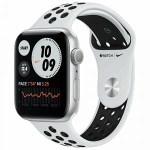 Apple Watch Nike S6 44mm WiFi GPS Smart Watch – Silver Alu/Black Nike Sport Band
