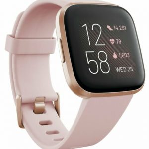 Fitbit Versa 2 Smart Watch – Copper Rose Alu / Petal Band
