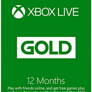 Xbox Live 12 Month Gold Membership | Xbox Live Download Code | Xbox Series X|S, Xbox One