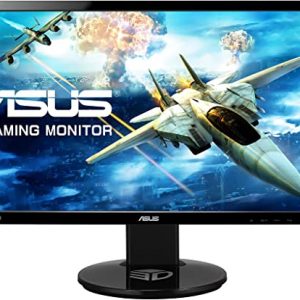 ASUS VG248QE, 24 Inch FHD (1920 x 1080) Gaming monitor, 1 ms, Up to 144Hz, DP, HDMI, DVI-D, Black