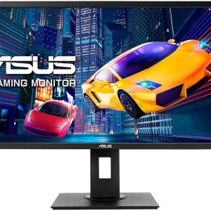 ASUS VP28UQGL, 28 Inch 4K (3840×2160) Gaming monitor, 1 ms, DP, HDMI, FreeSync, Ergonomic Design, Low Blue Light, Flicker Free, TUV Certified, Black
