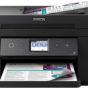 Epson WorkForce WF-2860DWF All-in-One Wireless Colour Printer with Scanner, Copier, Fax, Ethernet, Wi-Fi Direct and NFC