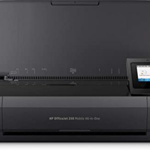 HP OfficeJet 250 Mobile Printer, Black/White