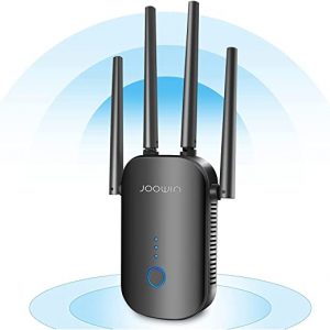 JOOWIN WiFi Booster Range Extender,1200Mbps WiFi Extender Booster, Wireless Signal Repeater Dual Band 5GHz & 2.4GHz, WiFi Bridge, Access Point,…
