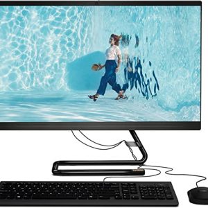 Lenovo IdeaCentre AIO 3 23.8 Inch FHD Desktop PC – (Intel Core i5, 8GB RAM, 1TB HDD, Windows 10 Home) – All-in-One Computer, Wired Mouse and…