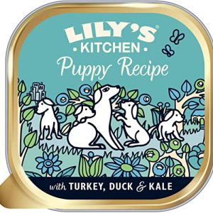Lily’s Kitchen Puppy Recipe With Turkey, Duck and Kale Wet Dog Food (10 x 150 g)