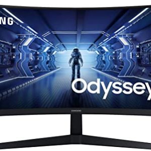 Samsung Odyssey G5 LC34G55TWWRXXU 34″ 1000R Curved Gaming Monitor – 165Hz, 1ms, 1440p WQHD, Freesync Premium, HDR10, HDMI, Displayport