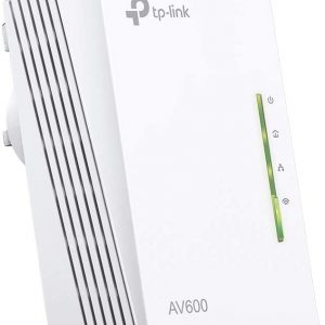TP-Link TL-WPA4220 2-Port Add-On Powerline Adapter, Range Extender, Broadband/WiFi Extender, WiFi Booster/Hotspot, No Configuration Required, UK Plug