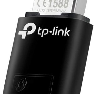 TP-Link Wi-Fi Dongle, 300 Mbps Mini Wireless Network USB Wi-Fi Adapter for PC Desktop Laptop(Supports Windows XP/7/8/8.1/10, OS X (10.9-10.13) and…