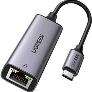 UGREEN USB C to Ethernet Adapter Gigabit Type C to RJ45 Wired Network Thunderbolt 3 LAN Adaptor Compatible with MacBook, Surface Pro, iPad Pro…