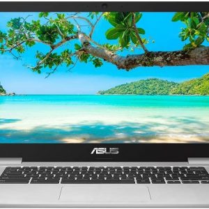 ASUS Chromebook C523NA 15.6 Inch Full HD Touchscreen Laptop – (Silver) (Intel Celeron N3350 Processor, 8 GB RAM, 32 GB eMMC, Chrome OS)