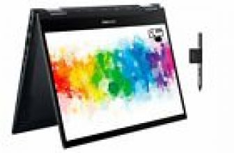 Asus Vivobook Flip 14 inch FHD Touch Convertible Laptop. 60Hz Glare Touchscreen with 45% NTSC with 178˚ wide-viewing angle display