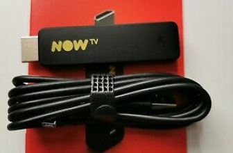 NOW TV Smart Stick with HD & Voice Search. Latest model with voice controls on the remote. Now has Netflix, Disney available.