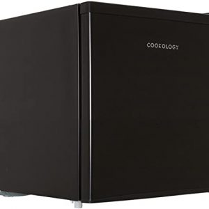 Cookology Table Top Mini Fridge 46 Litre Refrigerator with Ice Box (Black)