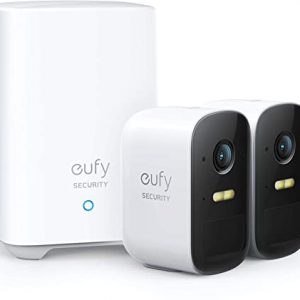eufy Security, eufyCam 2C 2-Cam Kit, Security Camera Outdoor, Wireless Home Security System with 180-Day Battery Life, HomeKit Compatibility, 1080p…