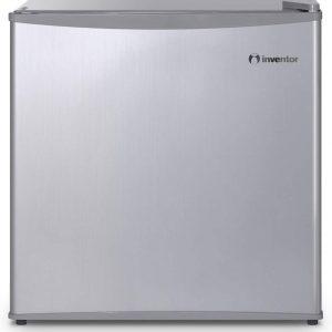 Inventor Mini Fridge 43L, Silver, Ideal for Bedroom and small Office space