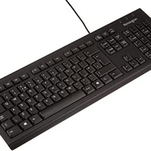 Kensington ValuKeyboard – wired keyboard for PC, Laptop, Desktop PC, Computer, notebook. USB Keyboard compatible with Dell, Acer, HP, Samsung and…