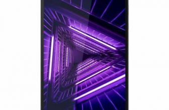 Lenovo Tab M10 tablet with a full metal body cover is seriously smooth, screen-to-display ratio is under 90%. unlock it with just a smile.