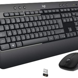 Logitech MK540 Wireless Keyboard and Mouse Combo for Windows, 2.4 GHz Wireless with Unifying USB-Receiver, Wireless Mouse, Multimedia Hot Keys,…