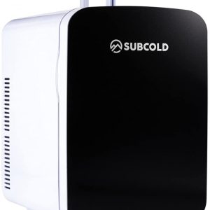 Subcold Ultra 15 Mini Fridge Cooler & Warmer | 3rd Gen | 15L capacity | Compact, Portable and Quiet | AC+DC Power Compatibility (Black)