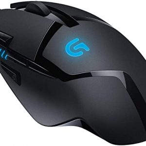 Logitech G402 Hyperion Fury Wired Gaming Mouse, 4,000 DPI, Lightweight, 8 Programmable Buttons, DPI Switch Button, Compatible with PC/Mac – Black