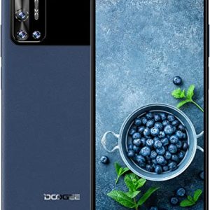 Mobile Phone, DOOGEE N40 Pro (2021) Unlocked Mobile Phones, 6GB RAM + 128G ROM Octa-core, 6380 mAh Battery, 6.52 inch, 20MP AI Quad Camera, Android…
